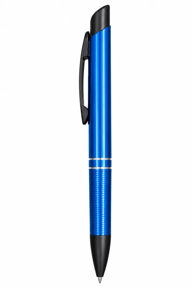 GUN METAL PEN-BLUE