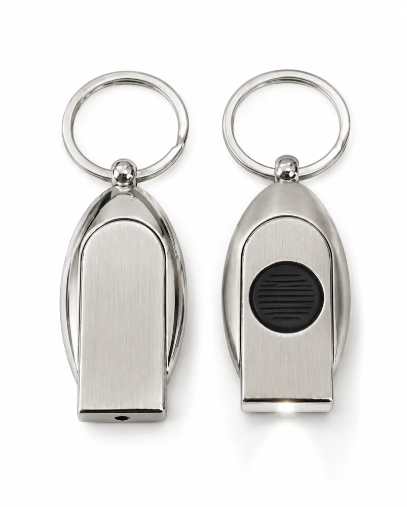 LED Oval Keychain
