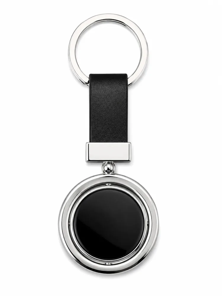 R-04 Leather Keychain