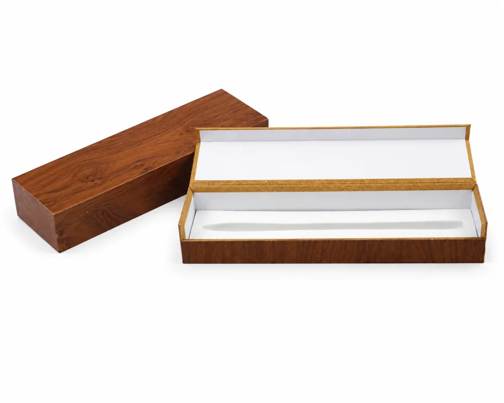 Wooden PEN BOX-Brown